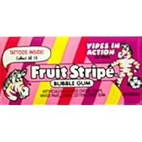 Fruit Stripe Bubble Gum 12ct