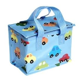Lunch Bag Cars Blue