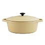 Chasseur Cast Iron 27cm, 3.0ltr Oval Cream Casserole