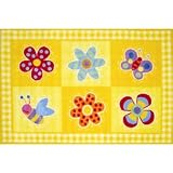 LA Rugs Olive Kids Collection- Flowerland