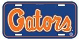 Florida Gators NCAA Plastic License Plate