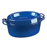 Le Creuset Enameled Cast-Iron 7-1/4-Quart Oval Doufeu Oven, Cobalt