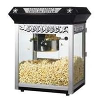 Great Northern Popcorn Black Paducah 8 Ounce Bar Style Antique Popcorn Machine