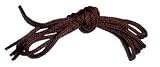Shoe String - 60cm dark brown round lace