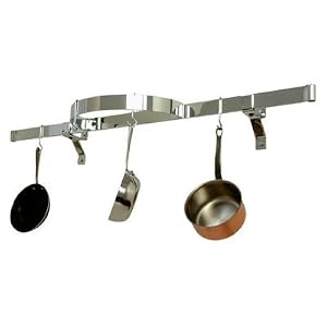 Enclume Premier Steel Wall Pot Rack