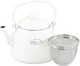 デリシャスクック ホーロー ケットル 3.3L 茶こしアミ付 H-9048