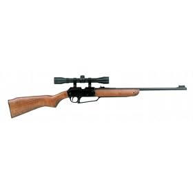 Powerline .22cal Pellet Multi-pump w Hardwood Stock and Forearm w 4x32 scope