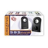 Creative Labs SBS Vivid 60 Portable Speakers - Silver
