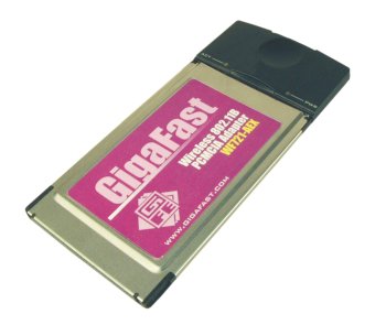 11MBPS Wireless PCMCIA Cardby Gigafast Inc