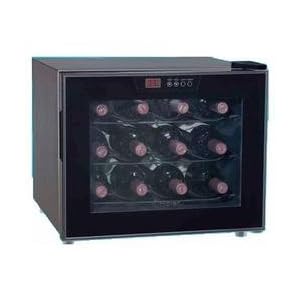Haier HVUE12ABB 12-Bottle Wine Fridge W Led