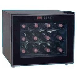 Haier HVUE12ABB 12-Bottle Wine Fridge W Led
