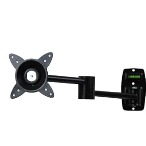 VideoSecu 18 inch Extension Arm LCD Monitor Flat Screen Plasma TV Tilt and Swivel Wall... by 