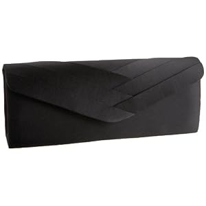 Menbur Pleated Satin Clutch