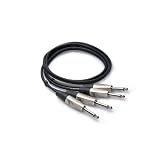 Hosa HPP-020X2 Pro Dual Cable 1/4-Inch TS - Same 20 Feet