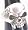 Unique Skull Skeleton King Detailed Pewter Ring, Size 6