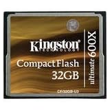 Kingston 32GB Compact Flash Memory Card Ultimate 600x