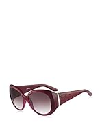 Salvatore Ferragamo Gafas de Sol Sf721S (55 mm) Rojo Oscuro