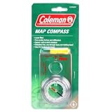 Coleman CO814-630T Map Compass Liquid Filled Impact & Scratch Resistant