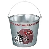 Tampa Bay Buccaneers Metal 5 Quart Pail
