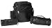 Diamond Plate Rock Design 3pc Genuine Buffalo Leather Motorcycle Bag Set