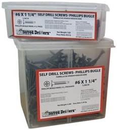 Self Drill Screw, Hex , #12, 2 In L, Pk 275