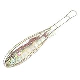Chrome Fish Grill, 16.5 Inch by 