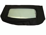 Black Ford Mustang Rear Hard Glass Fits Car Years 1994-1999