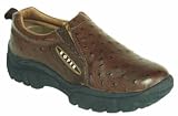Roper Slip On in Faux Cognac Ostrich