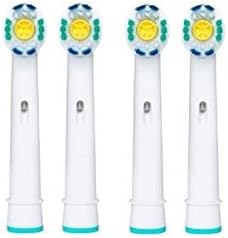 Megasonix Premium generic Oral-B Professional Prowhite Toothbrush Heads, 4 Pack