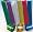 12 Metallic Slap Bracelets Image #1