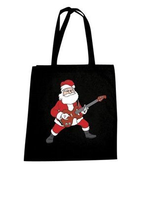  Sac cabas : Rockin Santa coloris Noir