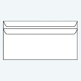 Produkt-Bild: Herlitz Briefumschl&auml;ge DINlang selbstklebend wei&szlig; VE=100 St&uuml;ck