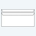 Herlitz Briefumschl�ge DINlang selbstklebend wei� VE=100 St�ck