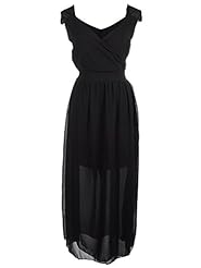 Ankle Length Sleeveless Maxi Dress 