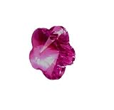 Swarovski Floweranhänger 12mm Fuchsia 3 Stück