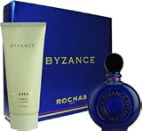 Byzance by Rochas for Women 2 Piece Set Includes: 3.4 oz Eau de Toilette Spray + 6.7 oz Satin Caresse Body Lotion
