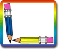 CARSON DELLOSA NAME TAGS PENCILS40/PK SELF-ADHESIVE