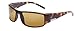 Bolle King Sunglasses, Dark Tortoise with Polarized A Lens