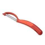 Kuhn Rikon Piranha Swivel Peeler, Red