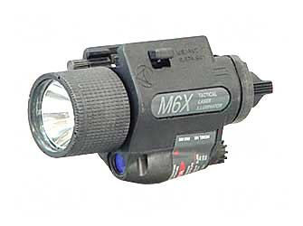 Insight Tech Gear M6X Tac Light w laser Glk, Ber, Sig w Rails Slide Lock w Battery Black by Insight Tech Gear