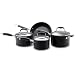 Anolon Advanced Hard Anodised Cookware Saucepan Set, 4 Piece