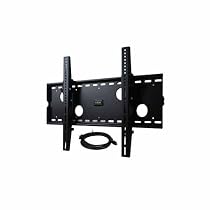 VideoSecu Black Tilting Wall Mount Bracket for Samsung LN-T4642H LCD 46 inch HDTV TV Free 6ft HDMI Cable