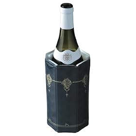 Vacuvin Rapid Ice Classic Wine Cooler Plastic Black 17.4 cm x 14 cm x 2.5 cm