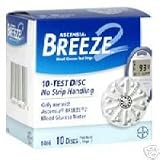 Ascensia Breeze2 Blood Glucose Test Strips-50 Ct