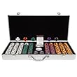 650 Tri Color Ace/King 14 gram Chip Executive Aluminum Case
