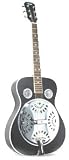 Martin Smith Resonator Style Guitar Black And Chrome