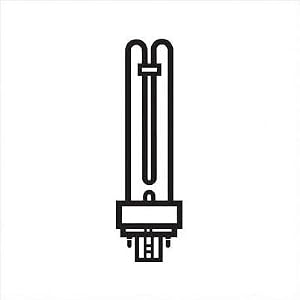 13W Two Loop Flourescent Light Bulb by 