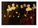00409 Seven Members of the Soranzo Family Art Giclee Poster Print by Jacopo Robusti T...