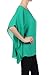 Modern Kiwi Opaque Chiffon Caftan Poncho Tunic Top