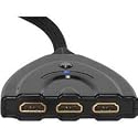 HDMI 3-In 1-Out HDMI Auto Switch with 1.5 ft. Cable
